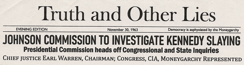 President Creates Commission to Investigate Kennedy Assassination